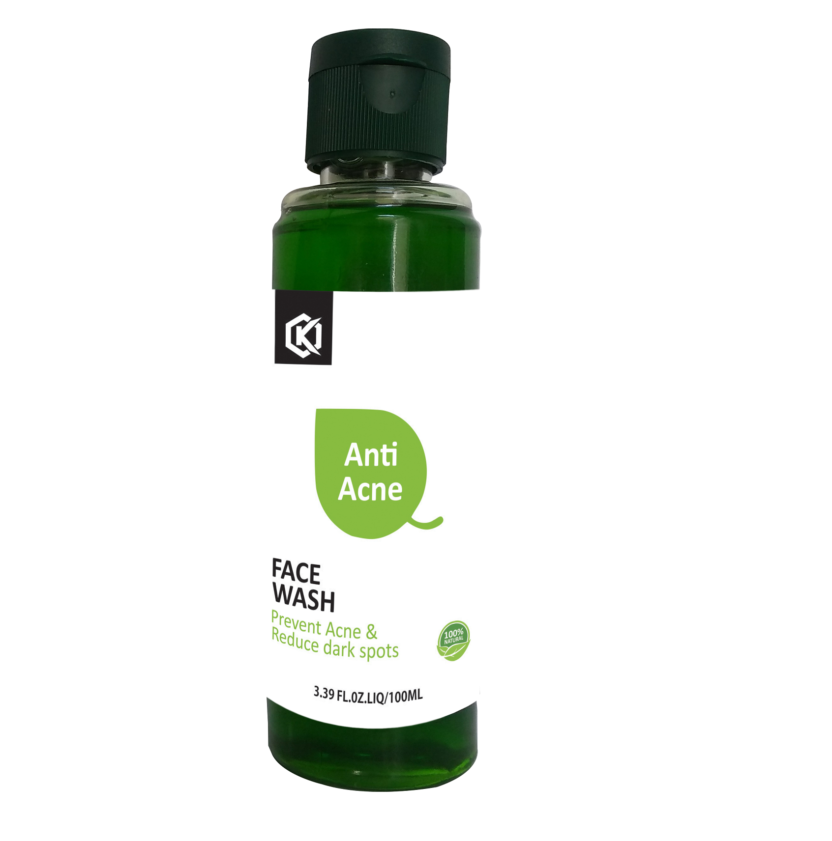 betteru charcoal face wash