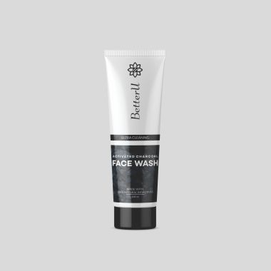 betteru charcoal face wash